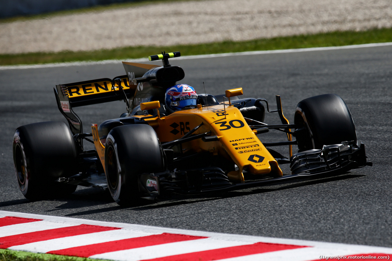 GP SPAGNA, Jolyon Palmer (GBR) Renault Sport F1 Team RS17.
13.05.2017.