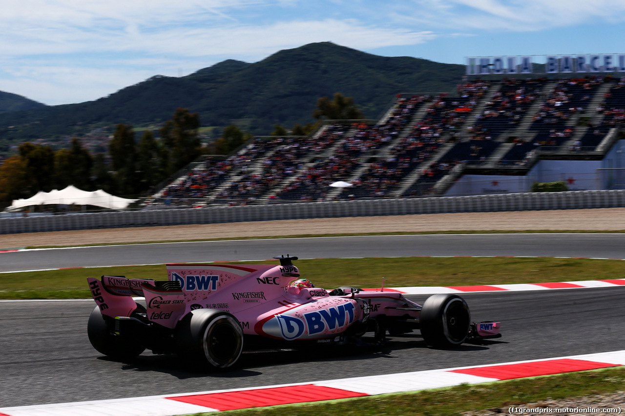 GP SPAGNA, Sergio Perez (MEX) Sahara Force India F1 VJM10.
13.05.2017.