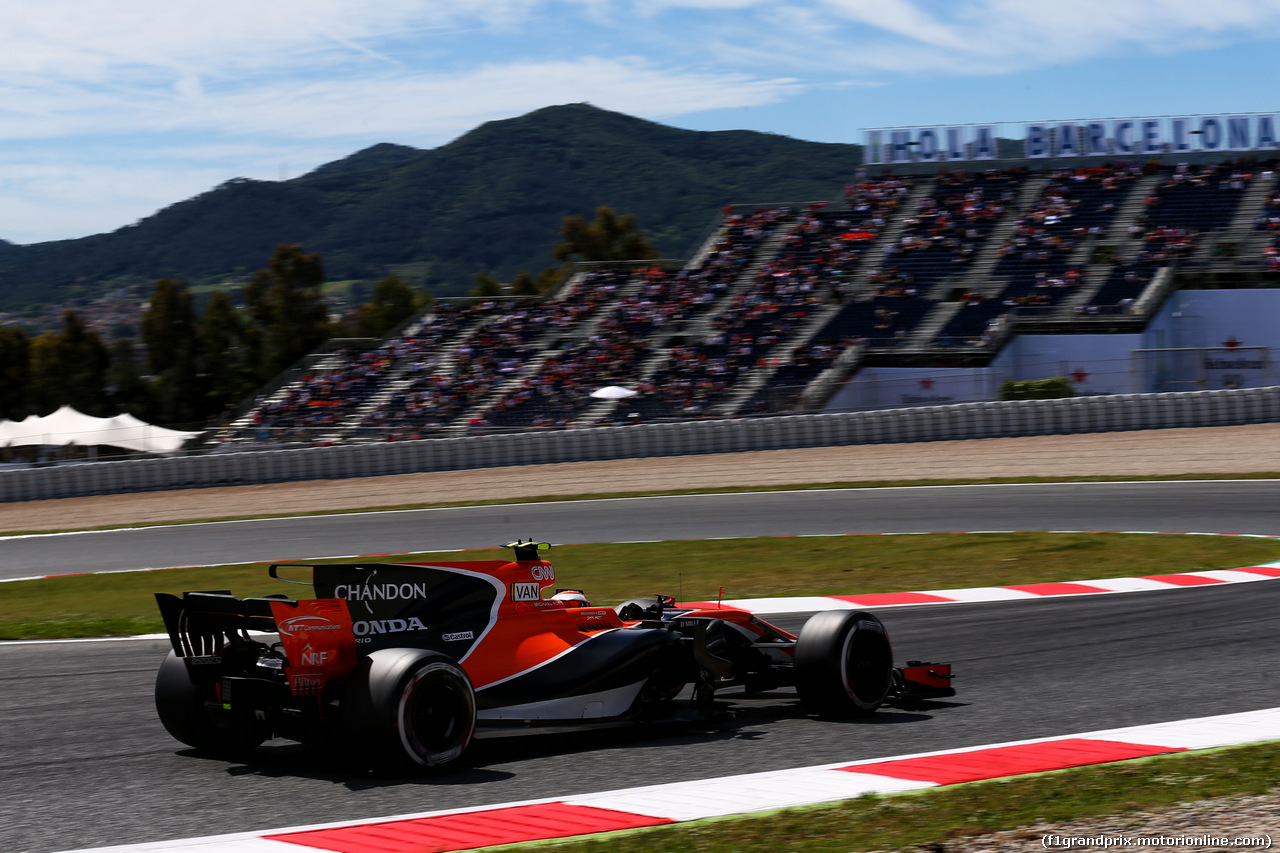 GP SPAGNA, Stoffel Vandoorne (BEL) McLaren MCL32.
13.05.2017.