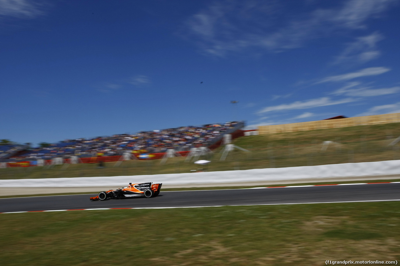 GP SPAGNA, 13.05.2017 - Fernando Alonso (ESP) McLaren MCL32