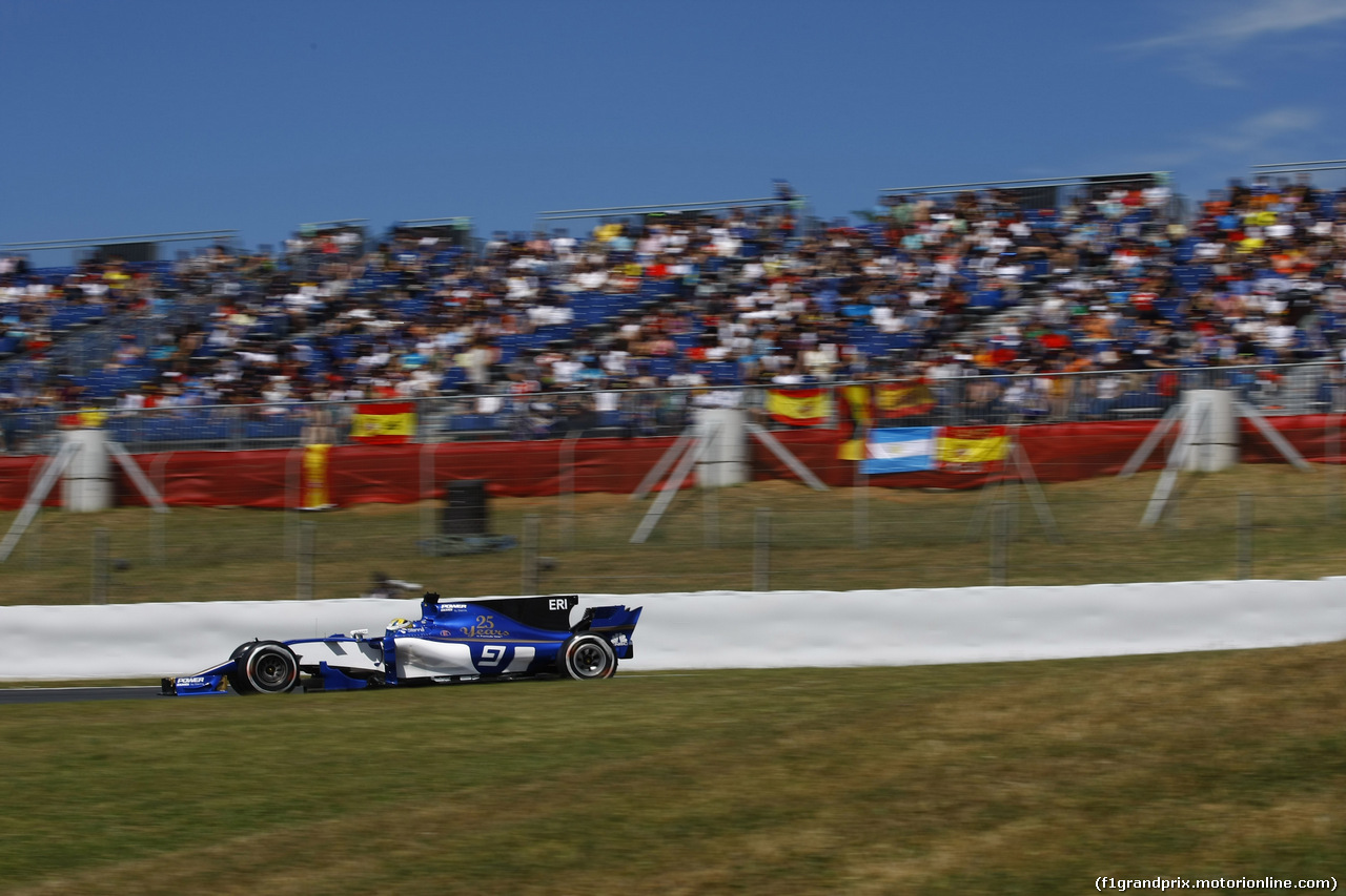 GP SPAGNA, 13.05.2017 - Marcus Ericsson (SUE) Sauber C36
