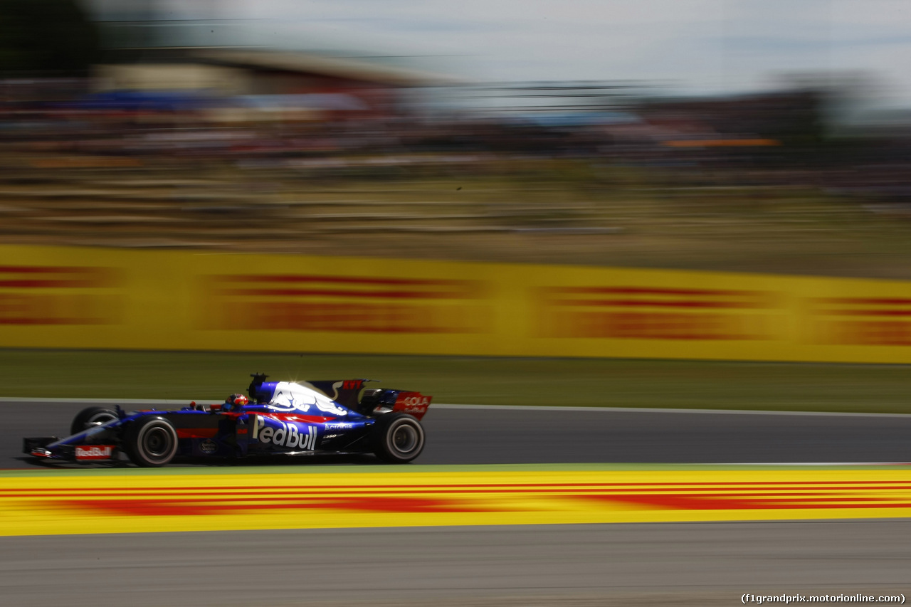 GP SPAGNA, 13.05.2017 - Daniil Kvyat (RUS) Scuderia Toro Rosso STR12