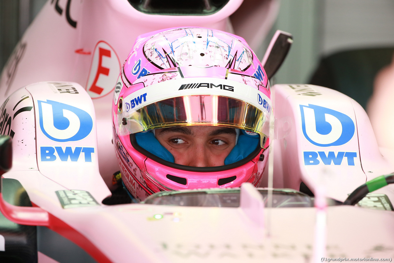 GP SPAGNA, 13.05.2017 - Esteban Ocon (FRA) Sahara Force India F1 VJM10