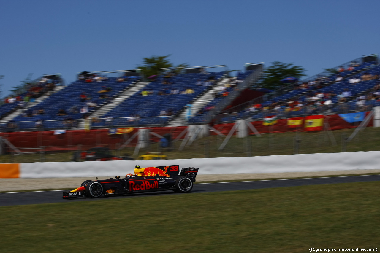 GP SPAGNA, 13.05.2017 - Max Verstappen (NED) Red Bull Racing RB13