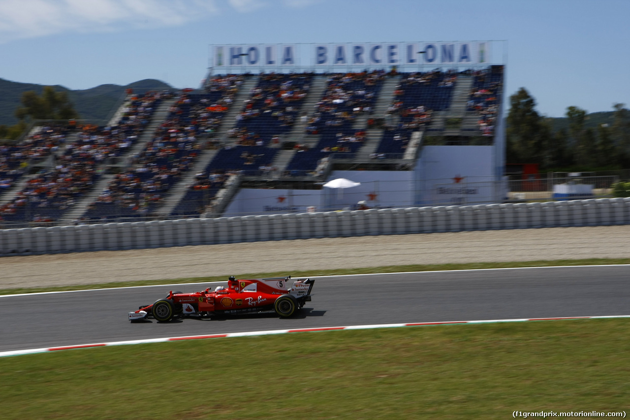 GP SPAGNA, 13.05.2017 - Kimi Raikkonen (FIN) Ferrari SF70H
