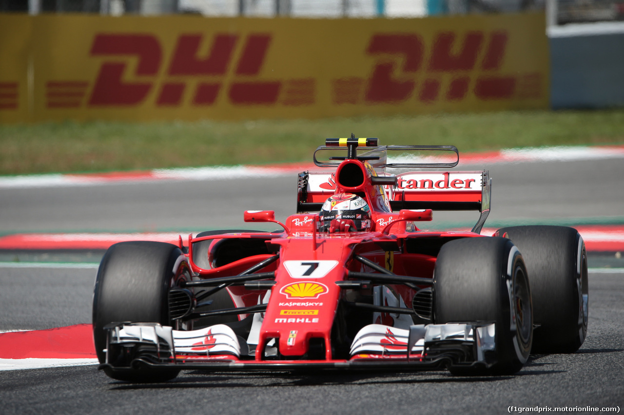 GP SPAGNA, 13.05.2017 - Sebastian Vettel (GER) Ferrari SF70H