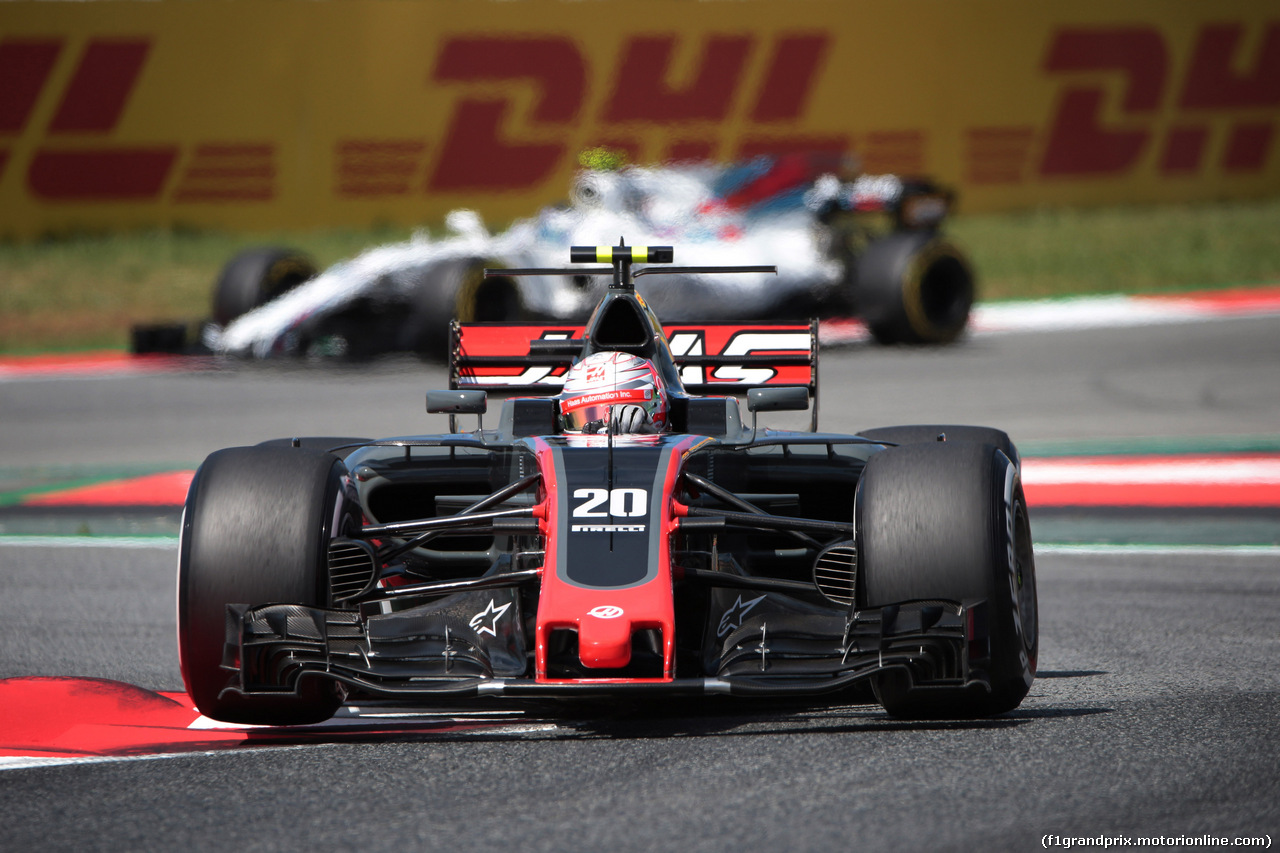 GP SPAGNA, 13.05.2017 - Kevin Magnussen (DEN) Haas F1 Team VF-17