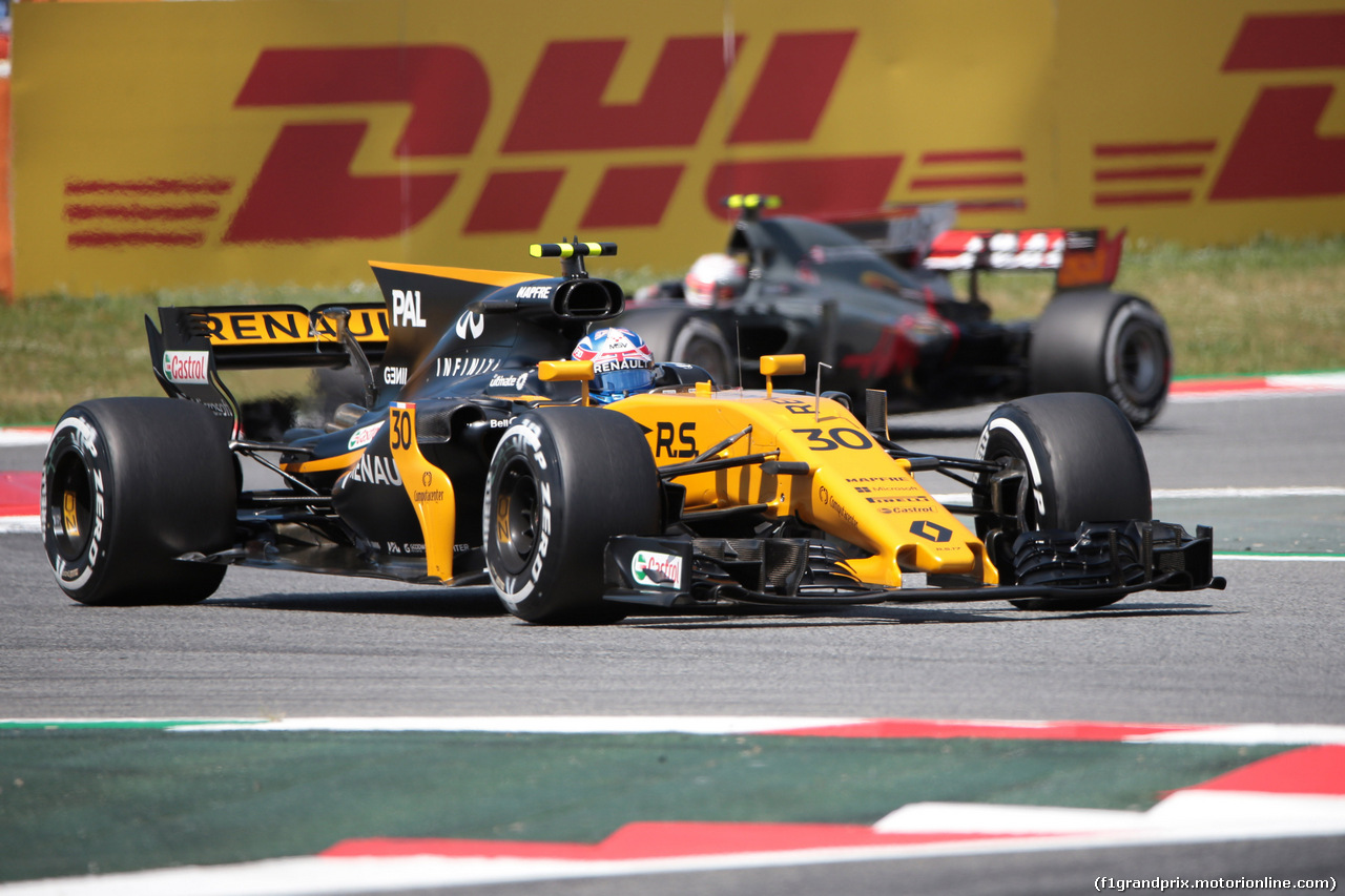 GP SPAGNA, 13.05.2017 - Jolyon Palmer (GBR) Renault Sport F1 Team RS17