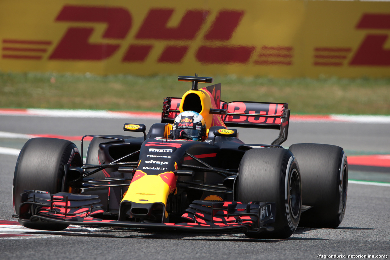 GP SPAGNA, 13.05.2017 - Daniel Ricciardo (AUS) Red Bull Racing RB13