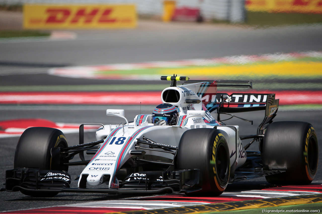 GP SPAGNA, 13.05.2017 - Lance Stroll (CDN) Williams FW40
