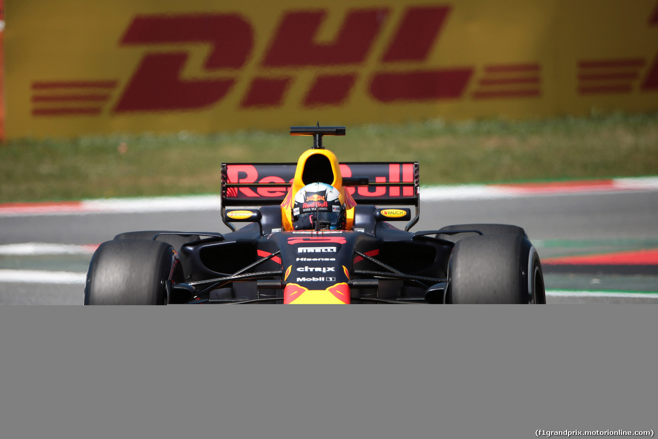GP SPAGNA, 13.05.2017 - Daniel Ricciardo (AUS) Red Bull Racing RB13 