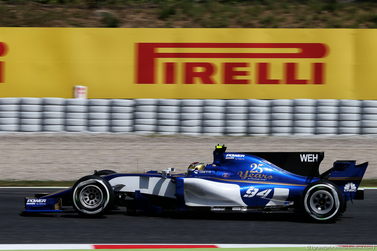 GP SPAGNA, Pascal Wehrlein (GER) Sauber C36.
13.05.2017.