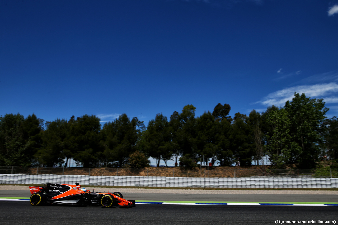 GP SPAGNA, Fernando Alonso (ESP) McLaren MCL32.
13.05.2017.