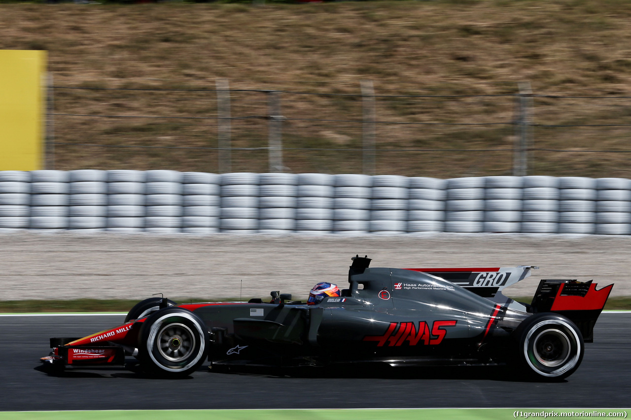 GP SPAGNA, Romain Grosjean (FRA) Haas F1 Team VF-17.
13.05.2017.
