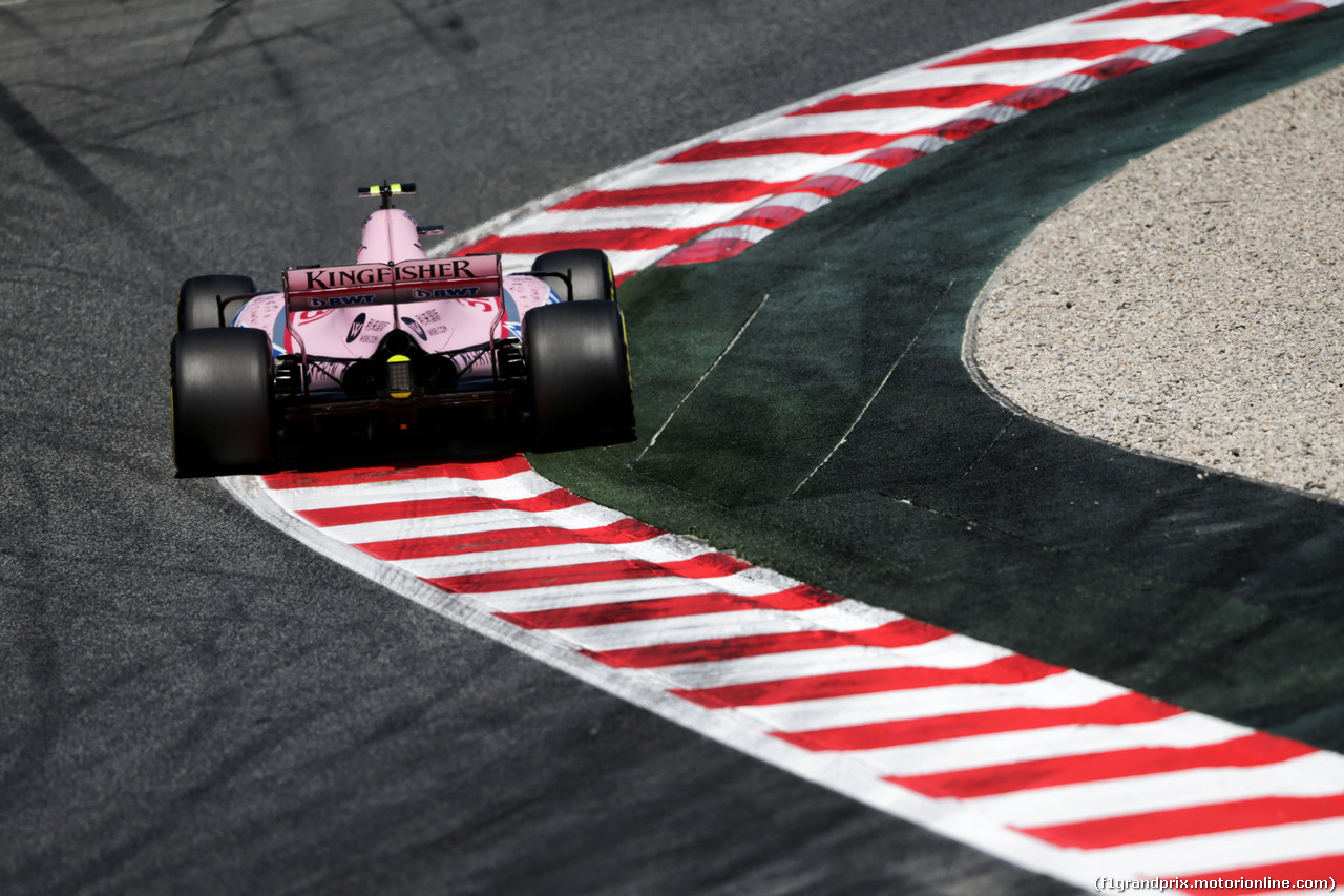 GP SPAGNA, Esteban Ocon (FRA) Sahara Force India F1 VJM10.
13.05.2017.