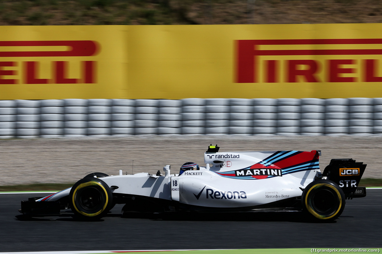 GP SPAGNA, Lance Stroll (CDN) Williams FW40.
13.05.2017.