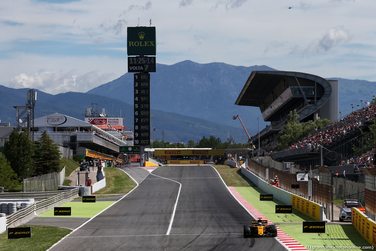 GP SPAGNA, Jolyon Palmer (GBR) Renault Sport F1 Team RS17.
13.05.2017.