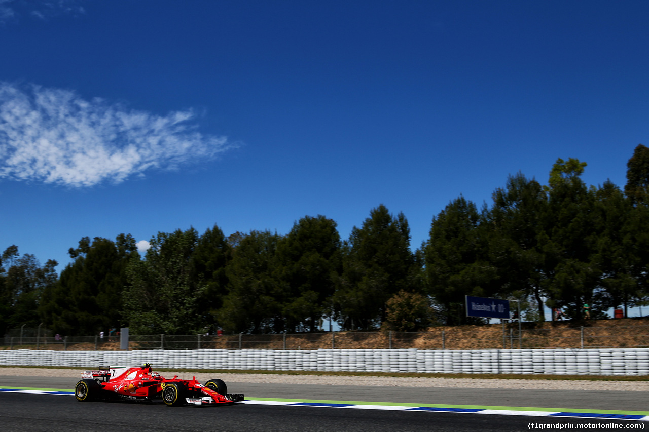 GP SPAGNA, Kimi Raikkonen (FIN) Ferrari SF70H.
13.05.2017.