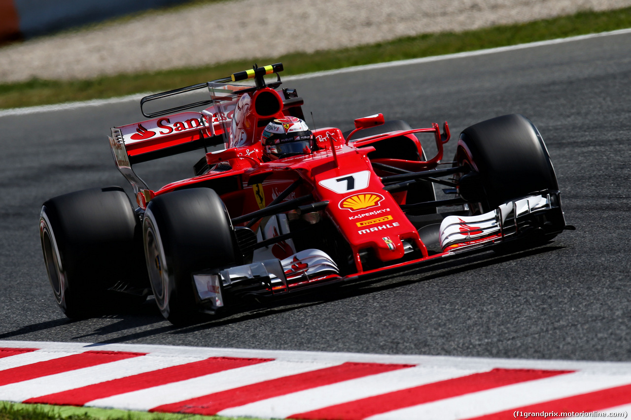 GP SPAGNA, Kimi Raikkonen (FIN) Ferrari SF70H.
13.05.2017.