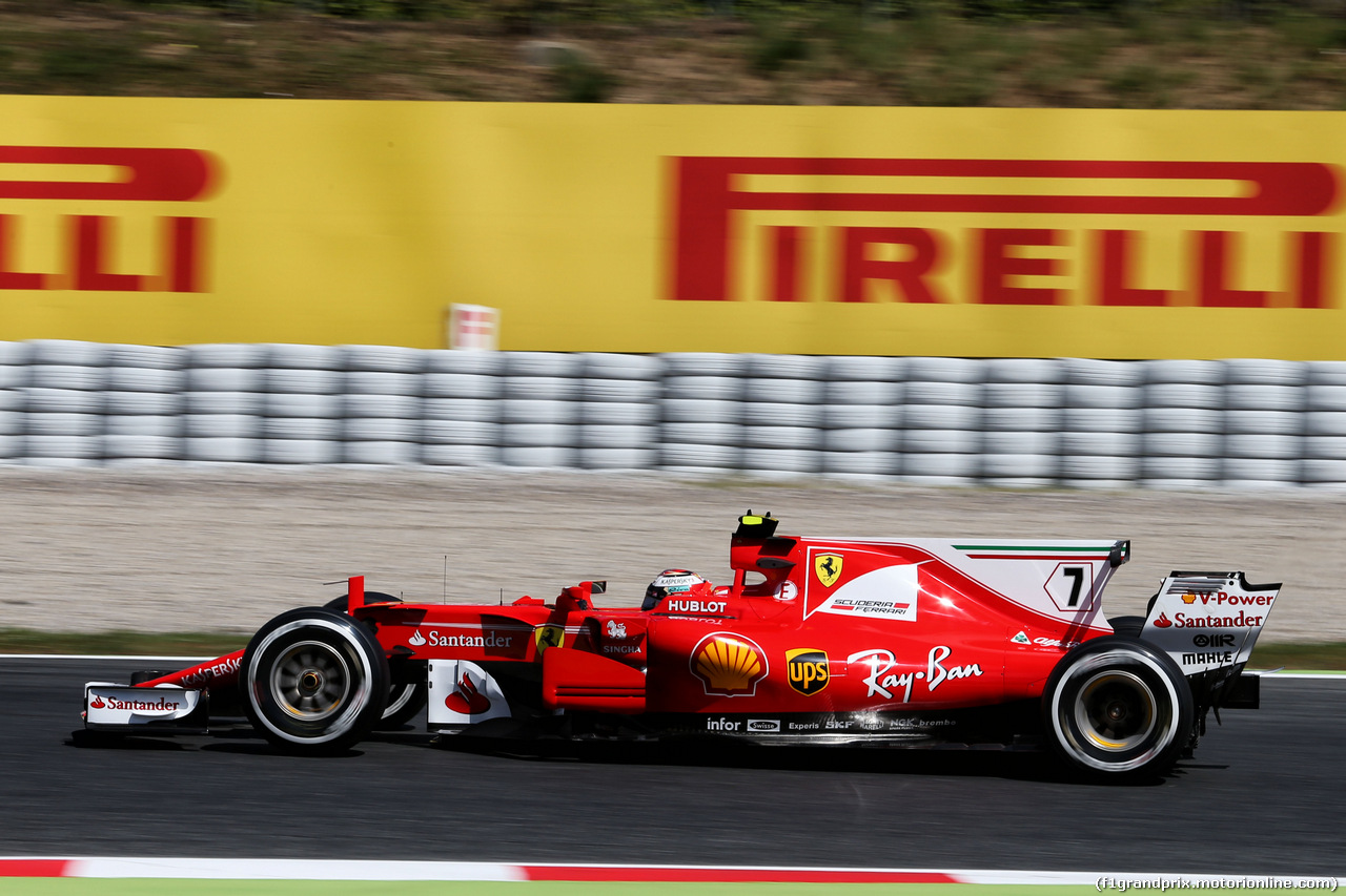 GP SPAGNA, Kimi Raikkonen (FIN) Ferrari SF70H.
13.05.2017.