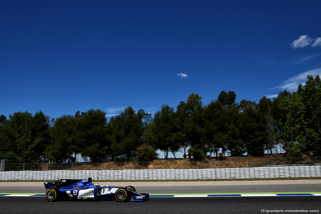 GP SPAGNA, Marcus Ericsson (SWE) Sauber C36.
13.05.2017.