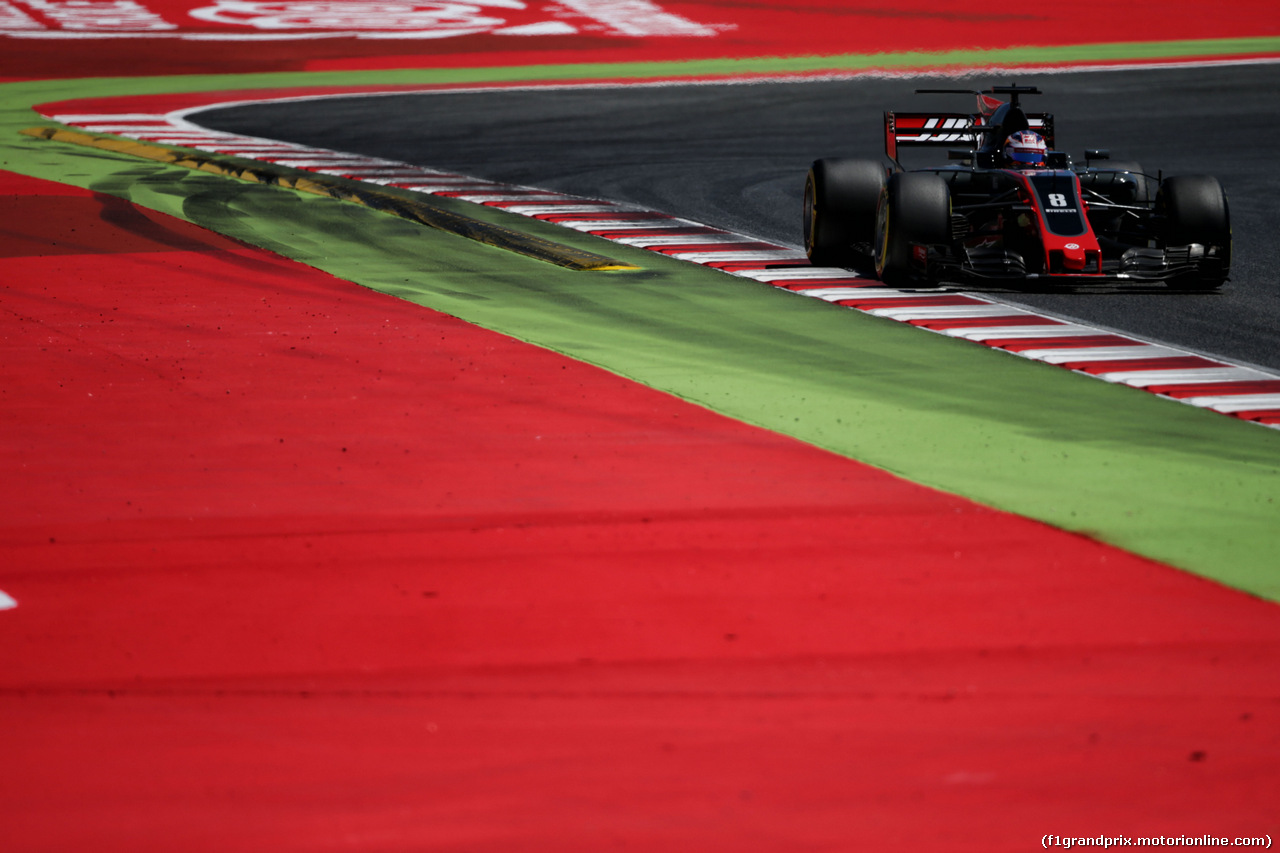 GP SPAGNA, Romain Grosjean (FRA) Haas F1 Team VF-17.
13.05.2017.
