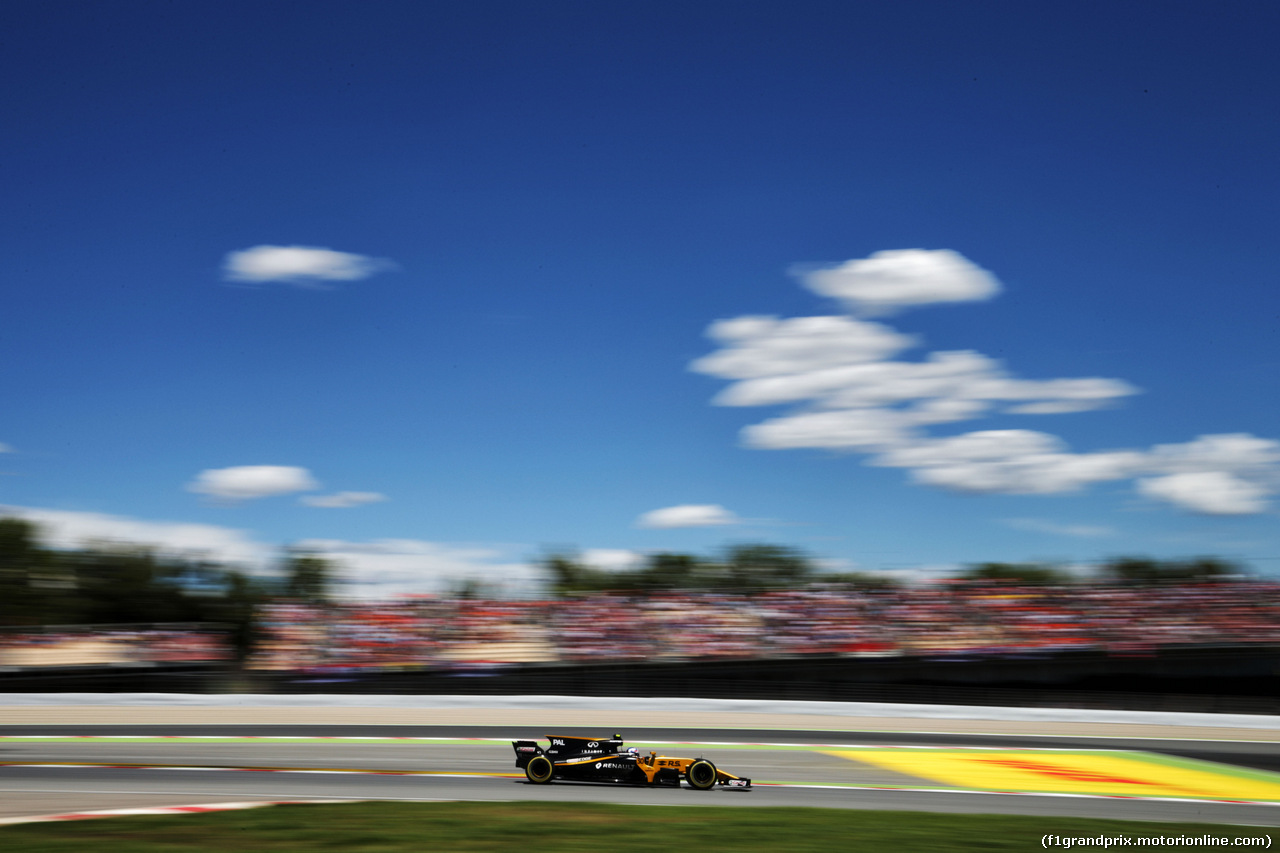 GP SPAGNA, Jolyon Palmer (GBR) Renault Sport F1 Team RS17.
13.05.2017.