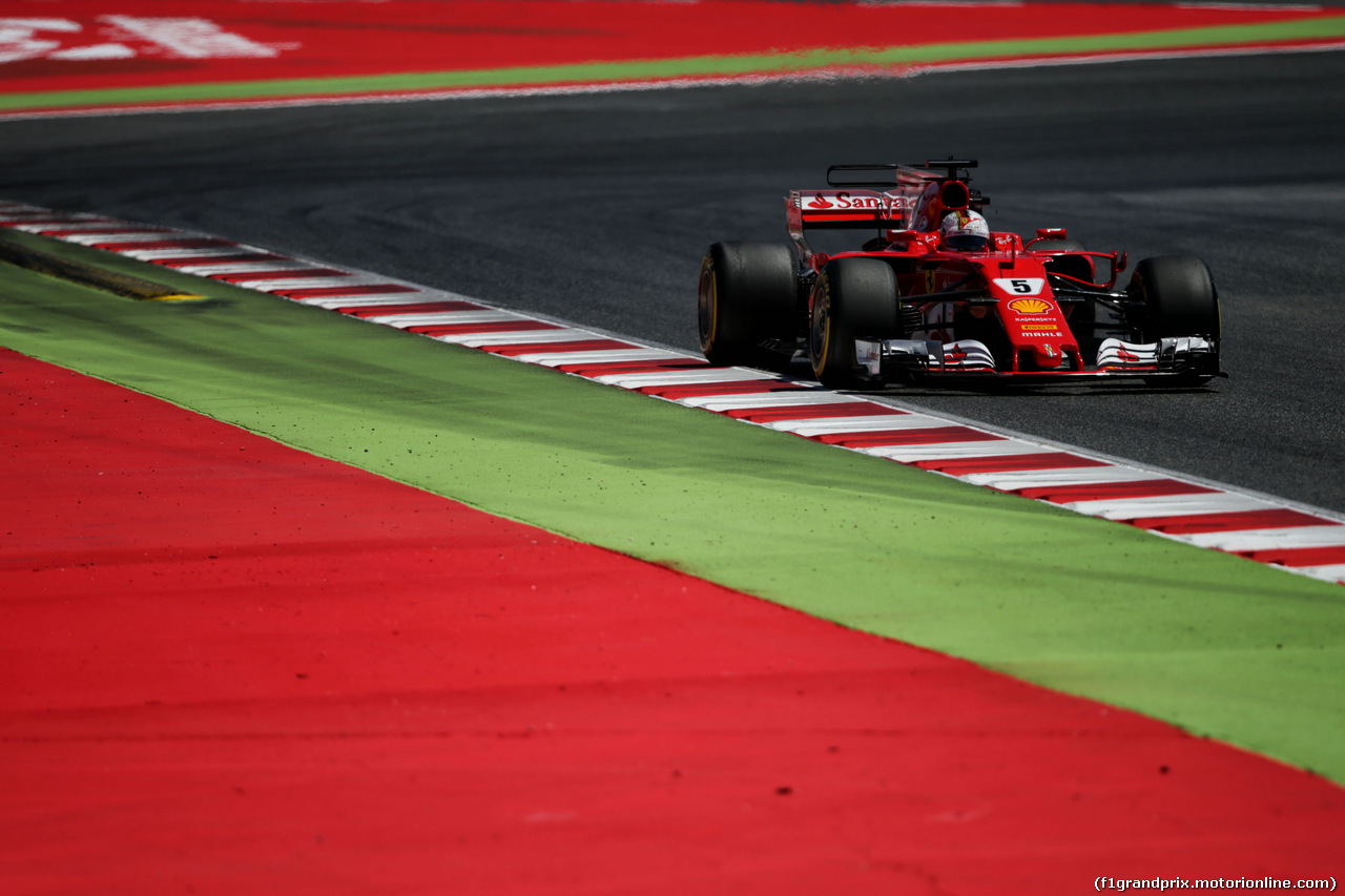 GP SPAGNA, Sebastian Vettel (GER) Ferrari SF70H.
13.05.2017.