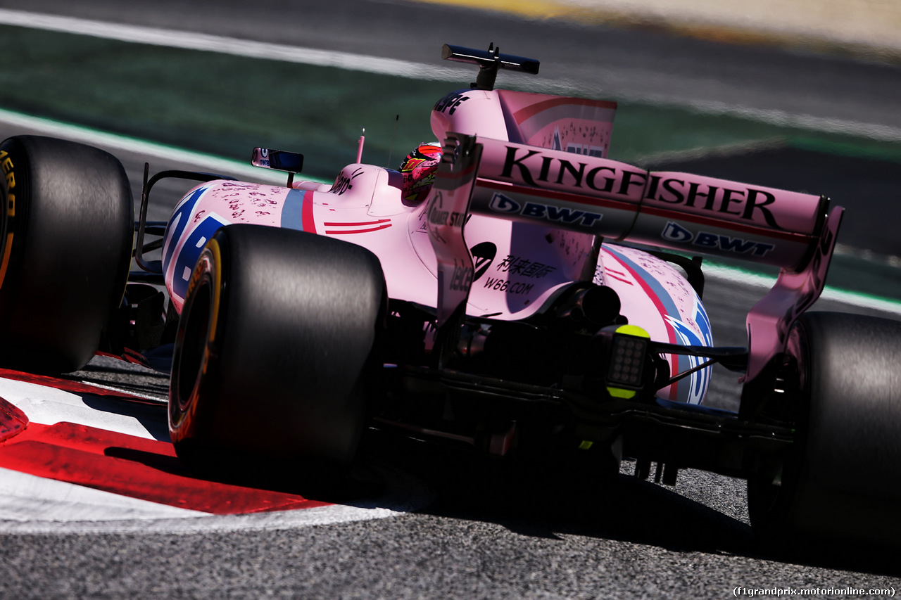 GP SPAGNA, Sergio Perez (MEX) Sahara Force India F1 VJM10.
13.05.2017.