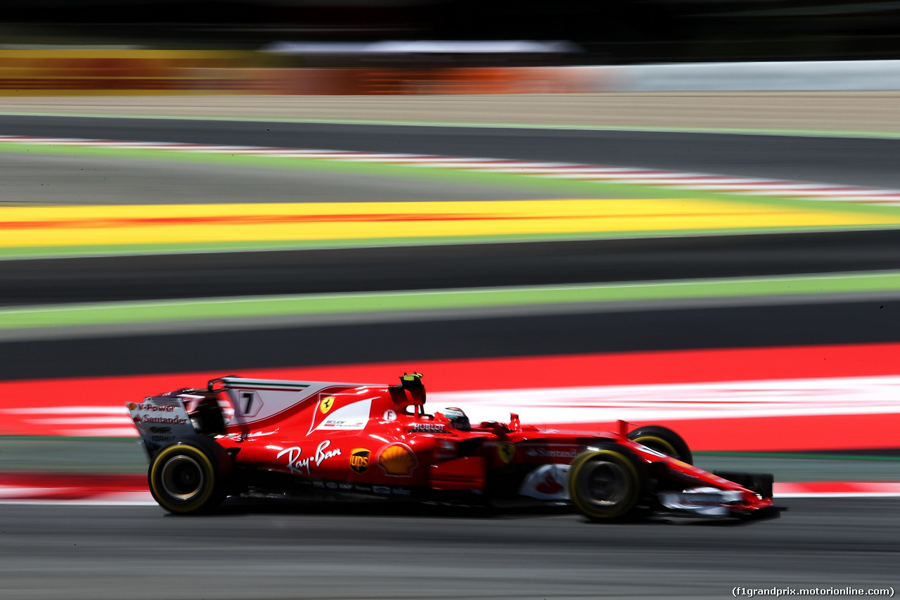 GP SPAGNA, Kimi Raikkonen (FIN) Ferrari SF70H.
13.05.2017.