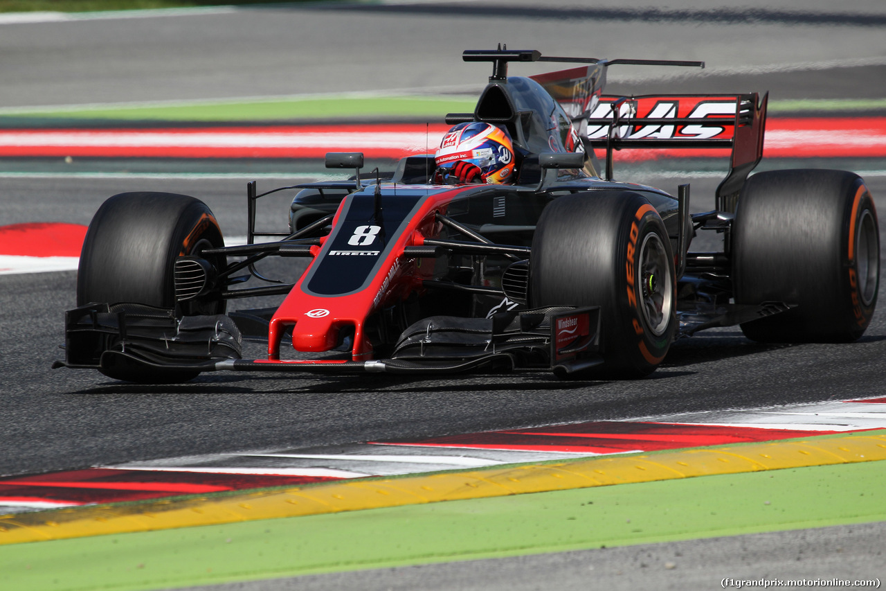 GP SPAGNA, 13.05.2017 - Qualifiche, Romain Grosjean (FRA) Haas F1 Team VF-17