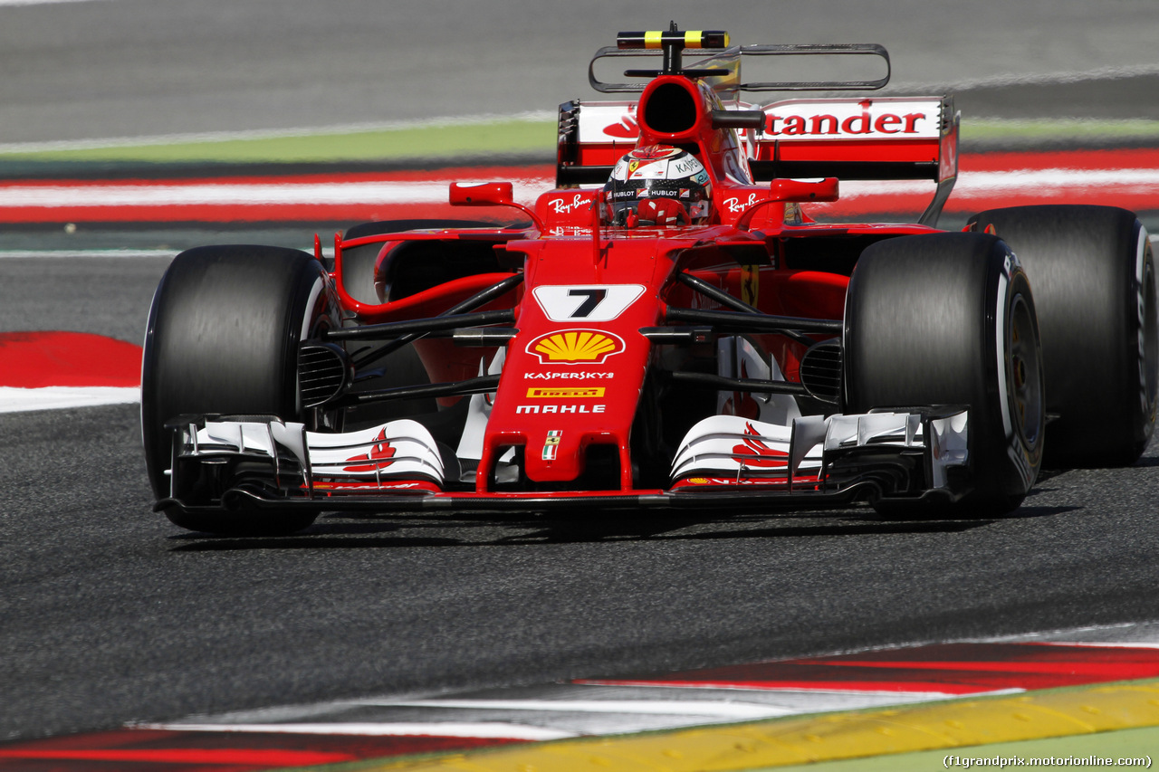 GP SPAGNA, 13.05.2017 - Qualifiche, Kimi Raikkonen (FIN) Ferrari SF70H