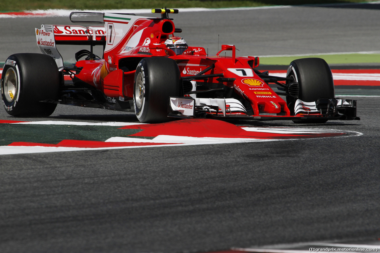 GP SPAGNA, 13.05.2017 - Qualifiche, Kimi Raikkonen (FIN) Ferrari SF70H