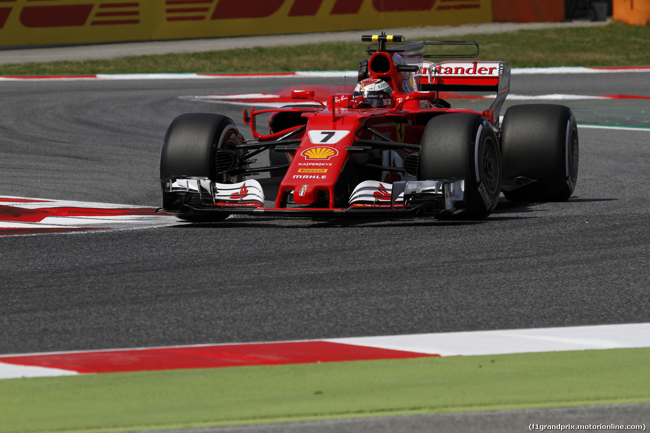GP SPAGNA, 13.05.2017 - Qualifiche, Kimi Raikkonen (FIN) Ferrari SF70H