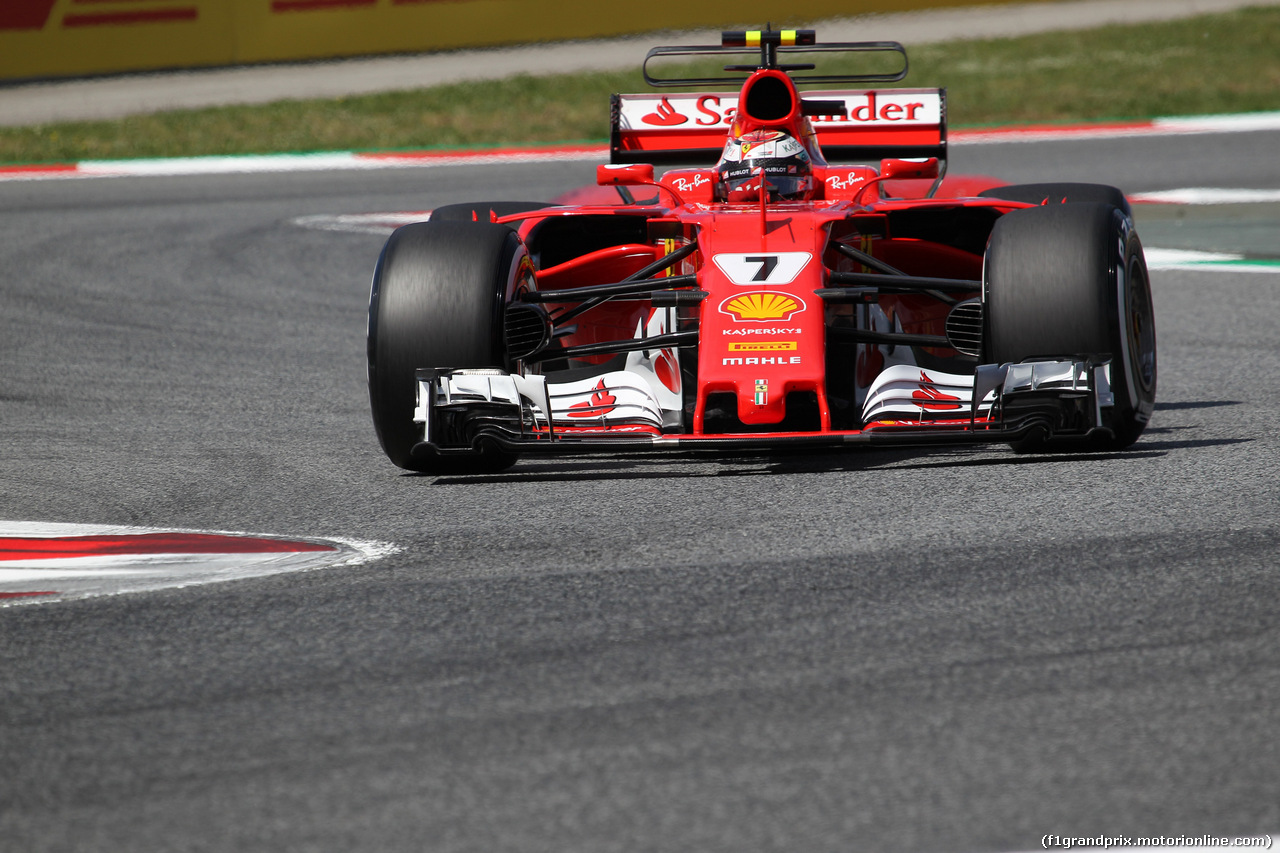 GP SPAGNA, 13.05.2017 - Qualifiche, Kimi Raikkonen (FIN) Ferrari SF70H
