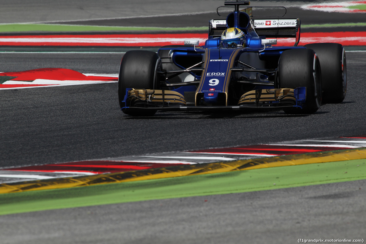 GP SPAGNA, 13.05.2017 - Qualifiche, Marcus Ericsson (SUE) Sauber C36