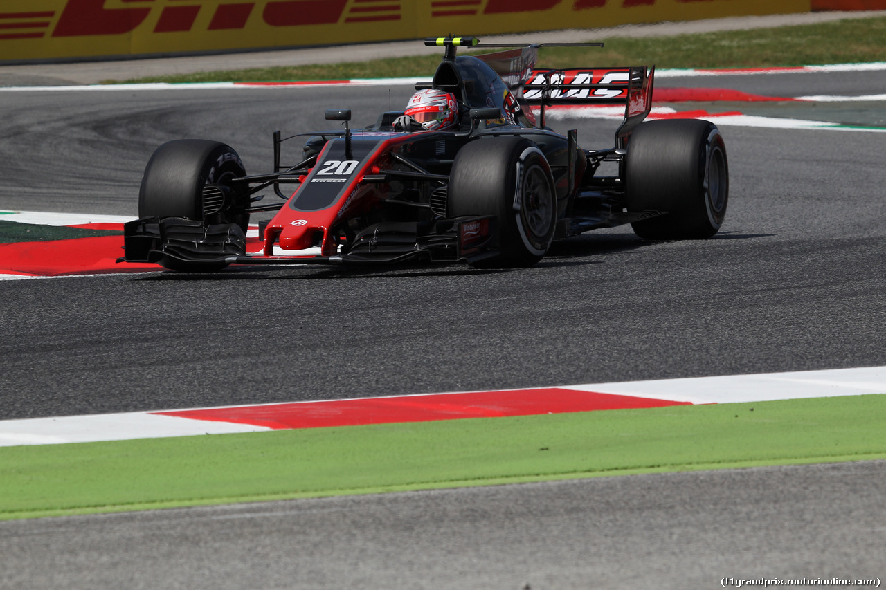 GP SPAGNA, 13.05.2017 - Qualifiche, Kevin Magnussen (DEN) Haas F1 Team VF-17