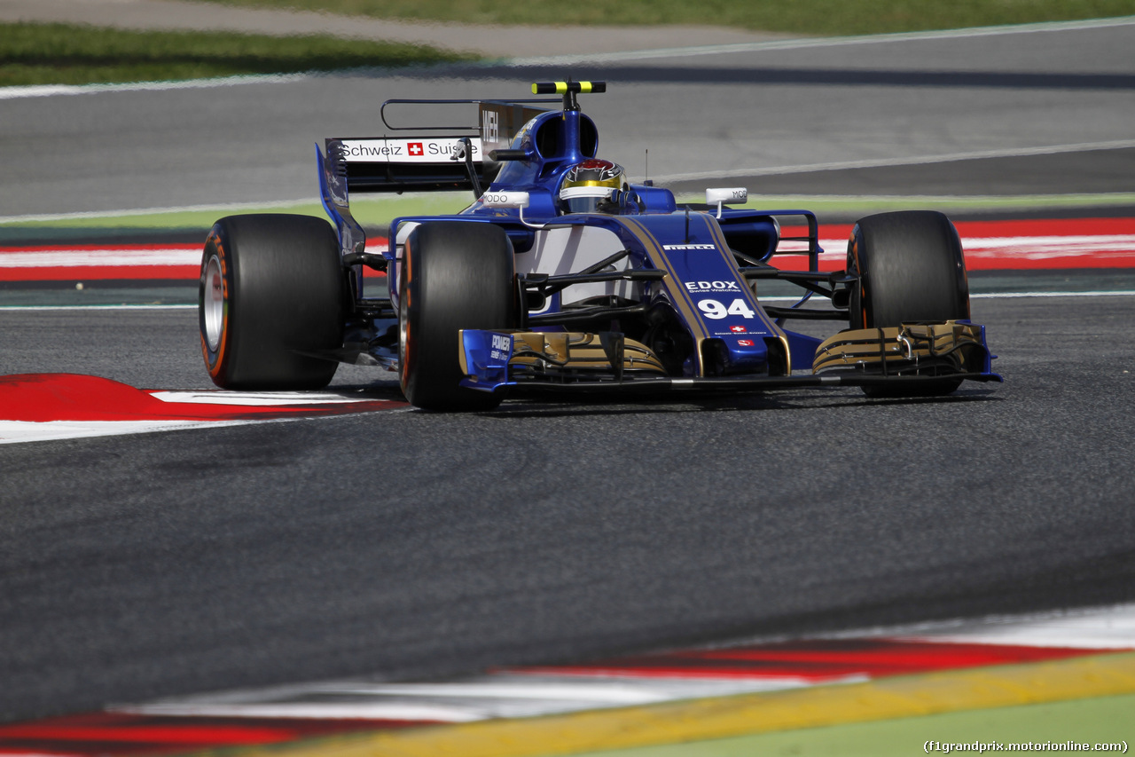 GP SPAGNA, 13.05.2017 - Qualifiche, Pascal Wehrlein (GER) Sauber C36