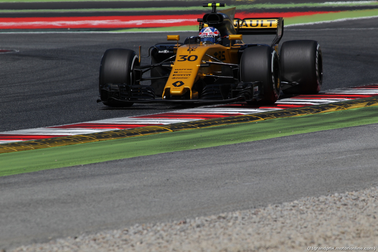 GP SPAGNA, 13.05.2017 - Qualifiche, Jolyon Palmer (GBR) Renault Sport F1 Team RS17