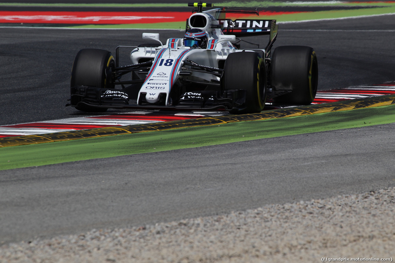 GP SPAGNA, 13.05.2017 - Qualifiche, Lance Stroll (CDN) Williams FW40
