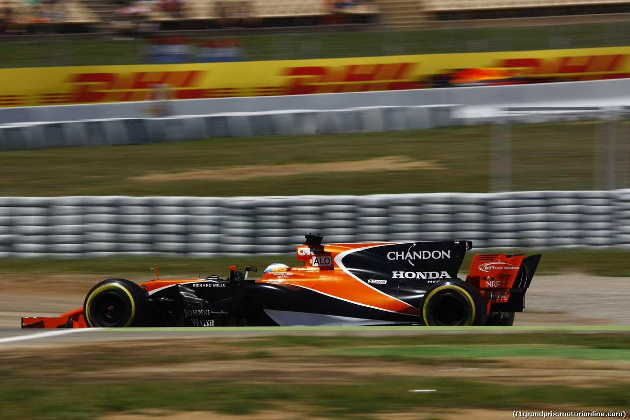 GP SPAGNA, 13.05.2017 - Qualifiche, Fernando Alonso (ESP) McLaren MCL32