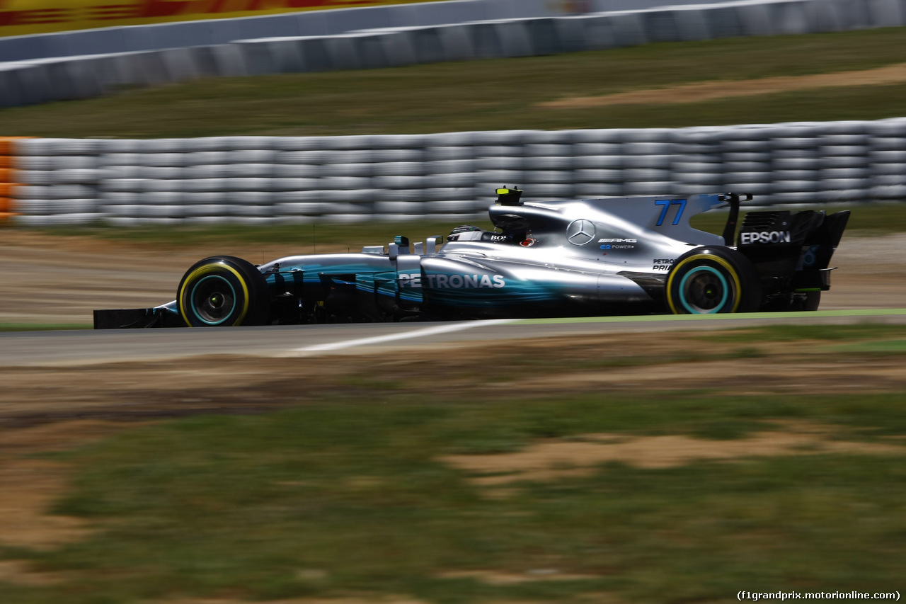 GP SPAGNA, 13.05.2017 - Qualifiche, Valtteri Bottas (FIN) Mercedes AMG F1 W08