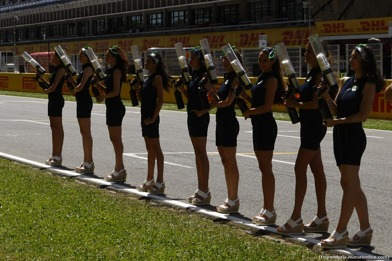 GP SPAGNA, 13.05.2017 - Qualifiche, griglia Ragazzas