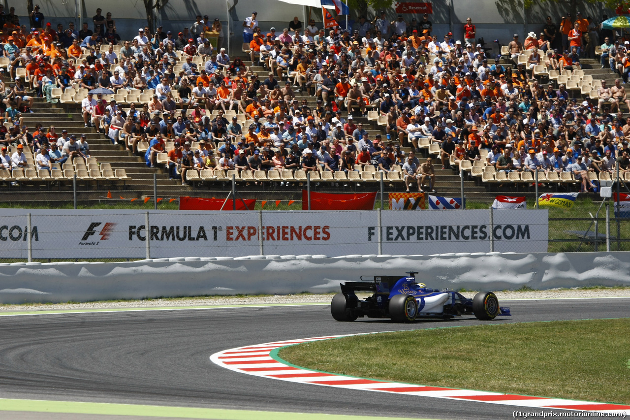 GP SPAGNA, 13.05.2017 - Qualifiche, Marcus Ericsson (SUE) Sauber C36