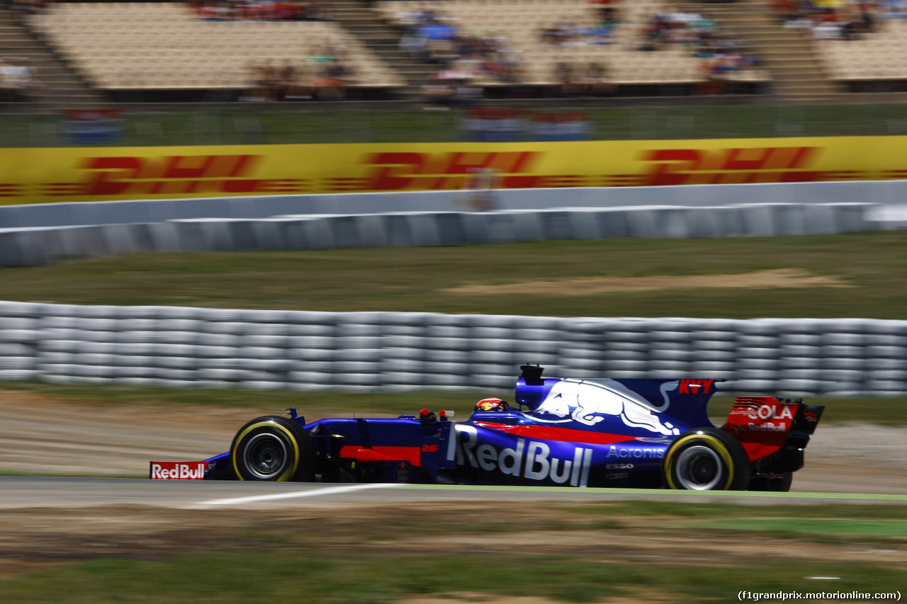 GP SPAGNA, 13.05.2017 - Qualifiche, Daniil Kvyat (RUS) Scuderia Toro Rosso STR12
