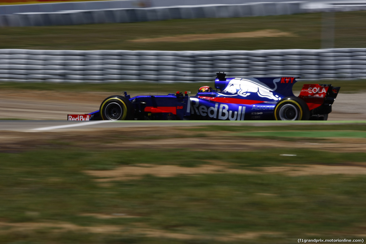 GP SPAGNA, 13.05.2017 - Qualifiche, Daniil Kvyat (RUS) Scuderia Toro Rosso STR12