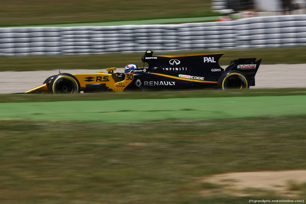 GP SPAGNA, 13.05.2017 - Qualifiche, Jolyon Palmer (GBR) Renault Sport F1 Team RS17