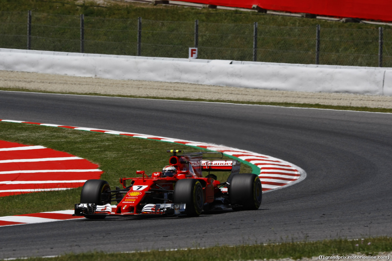GP SPAGNA, 13.05.2017 - Qualifiche, Kimi Raikkonen (FIN) Ferrari SF70H