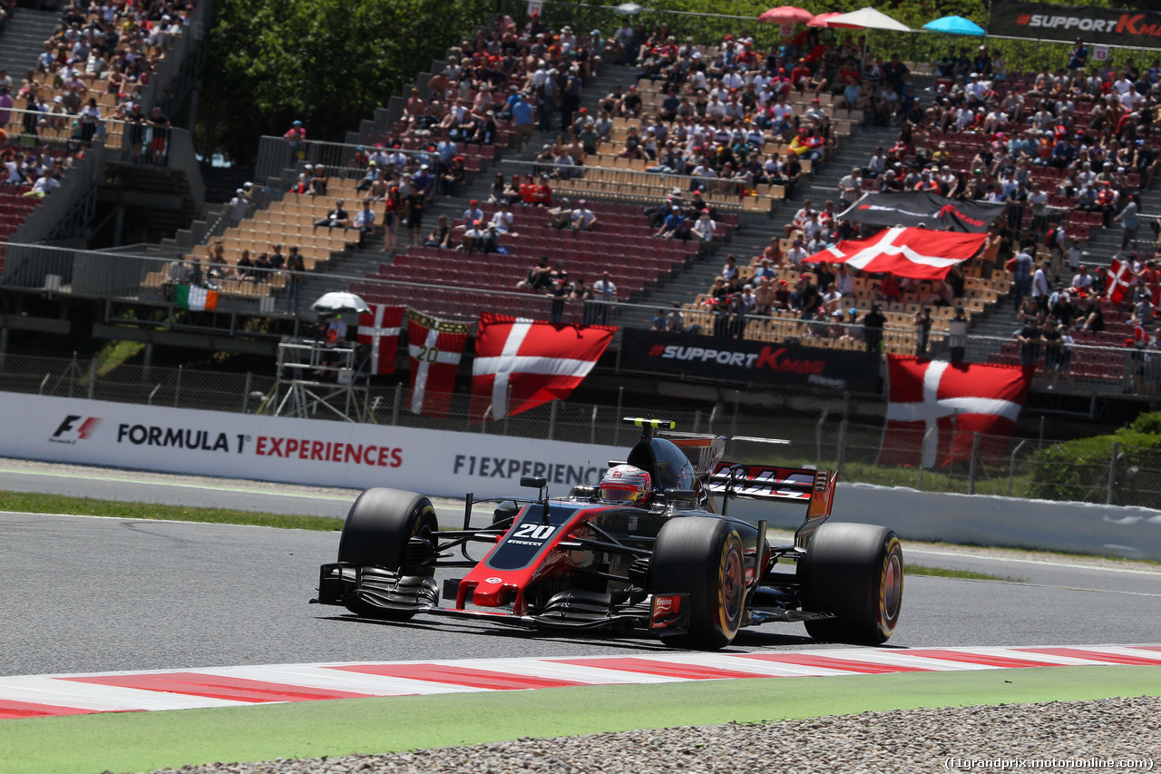GP SPAGNA, 13.05.2017 - Qualifiche, Romain Grosjean (FRA) Haas F1 Team VF-17