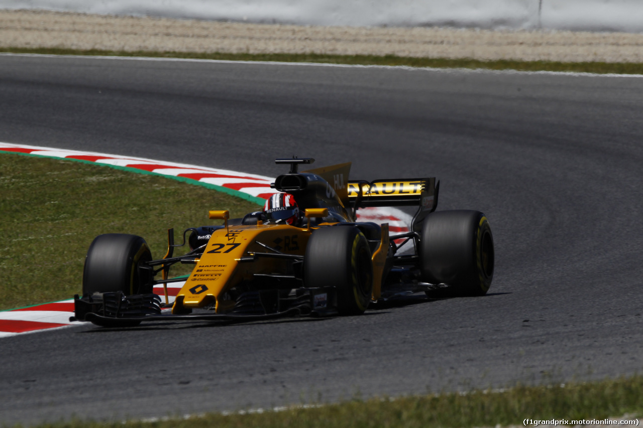 GP SPAGNA, 13.05.2017 - Qualifiche, Nico Hulkenberg (GER) Renault Sport F1 Team RS17